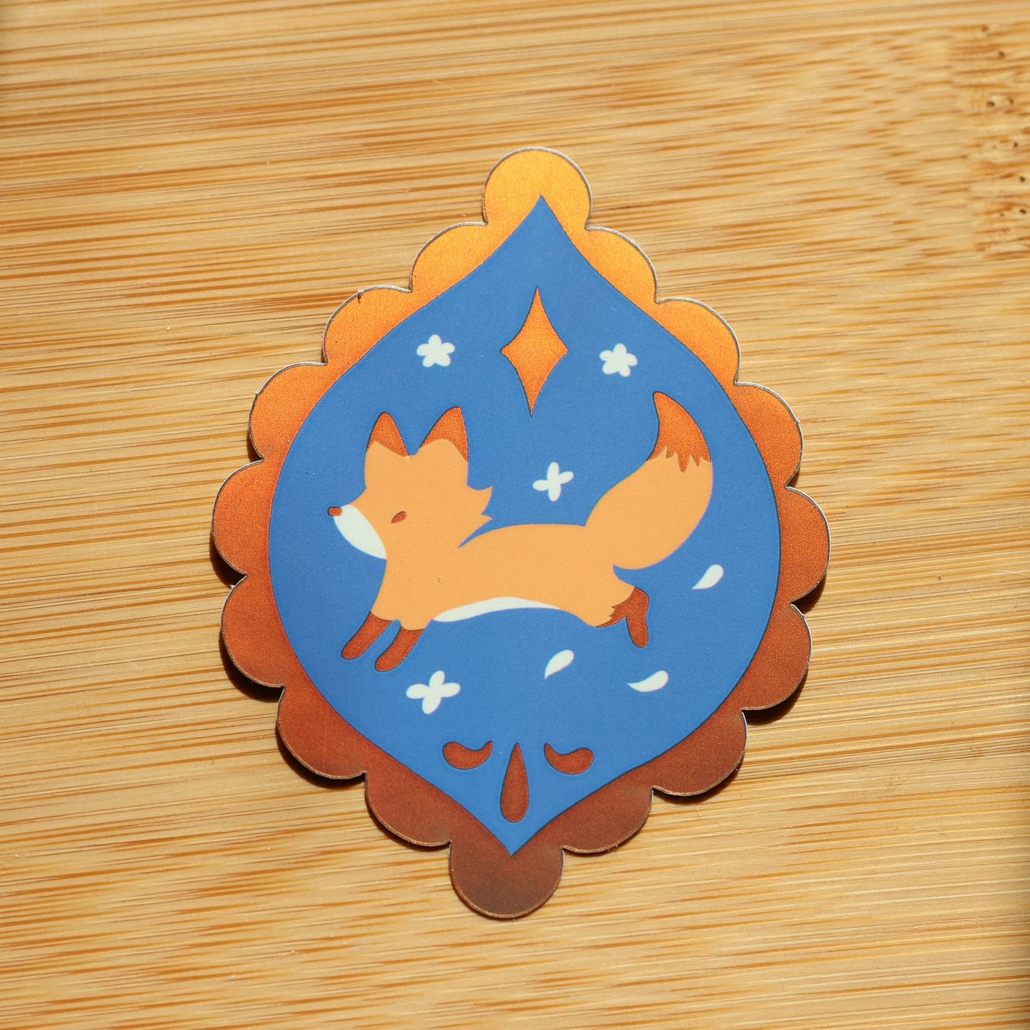 Thousand Skies - Holographic Vinyl Sticker - Foxy Pendant