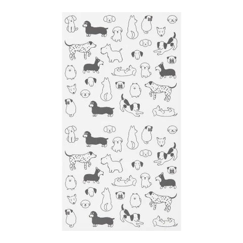 Midori Planner Sticker Sheet - Chat Dogs