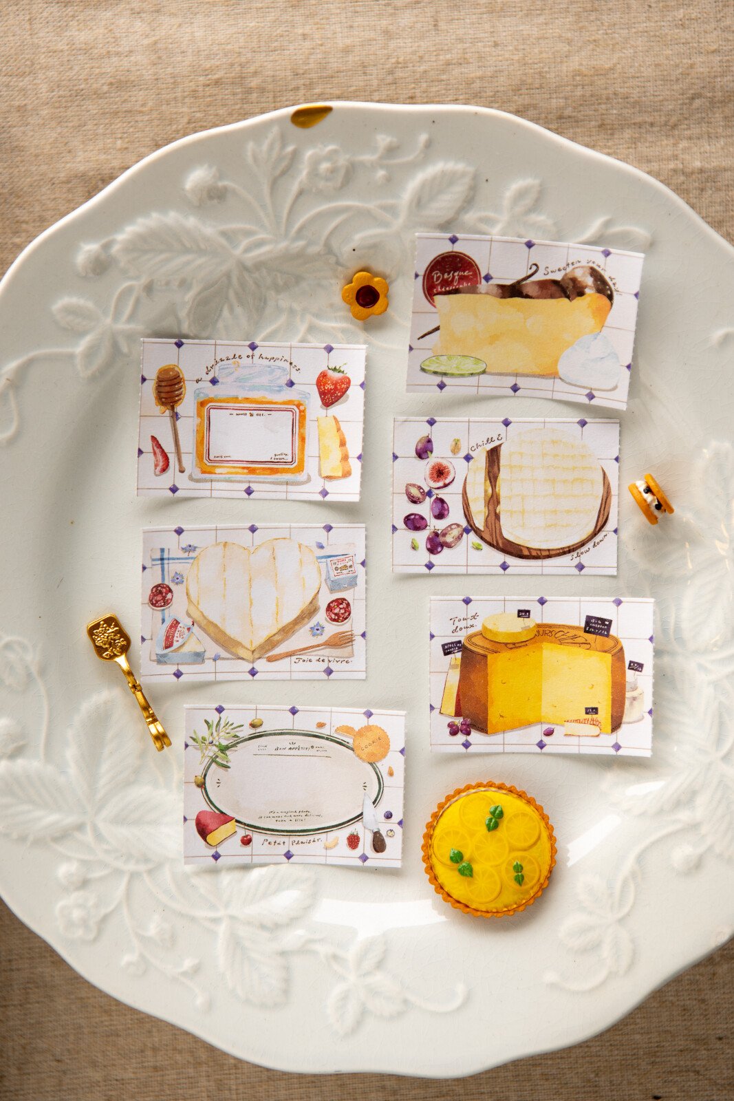 OURS x Hank - Sticky Note Roll - Cheese Lover