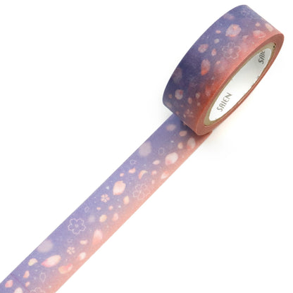 Saien Washi Tape - Cherry Blossoms at Night