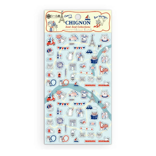 Seal Do Seat Seal Sticker Sheet - Chignon