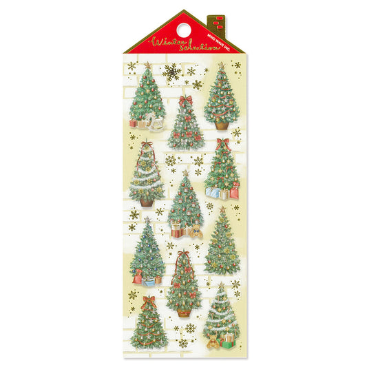 Mind Wave Sticker Sheet - Winter Selection - Christmas Tree