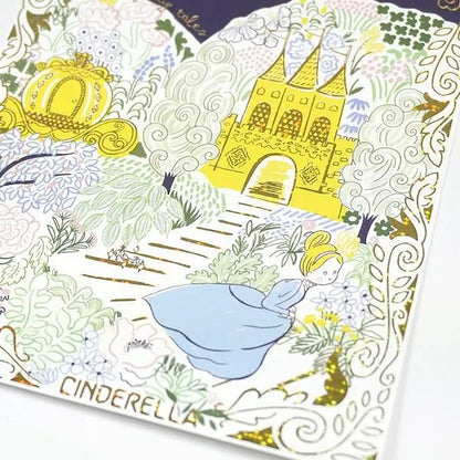 Shinzi Katoh Sparkling Postcard - Fairy Tale Jewelry  Series - Cinderella