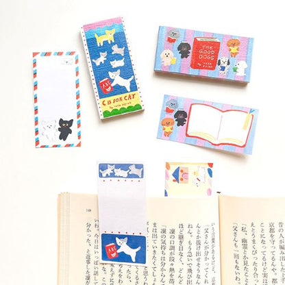 Cozyca x Tada Reiko - Ippitsusen Sticky Notes - C is for Cat, The Good Dogs