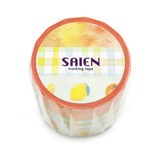 Saien Washi Tape - Set of 3 - Citrus