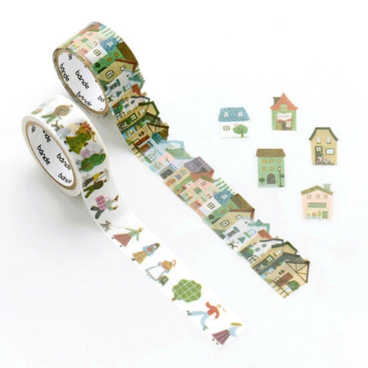 Bande Washi Tape Sticker Roll Set - A City of Kindness