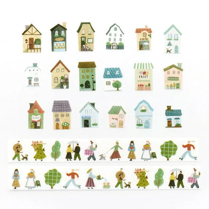 Bande Washi Tape Sticker Roll Set - A City of Kindness