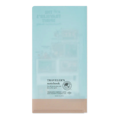TRAVELER'S Notebook 2026 - Regular Size Clear Folder