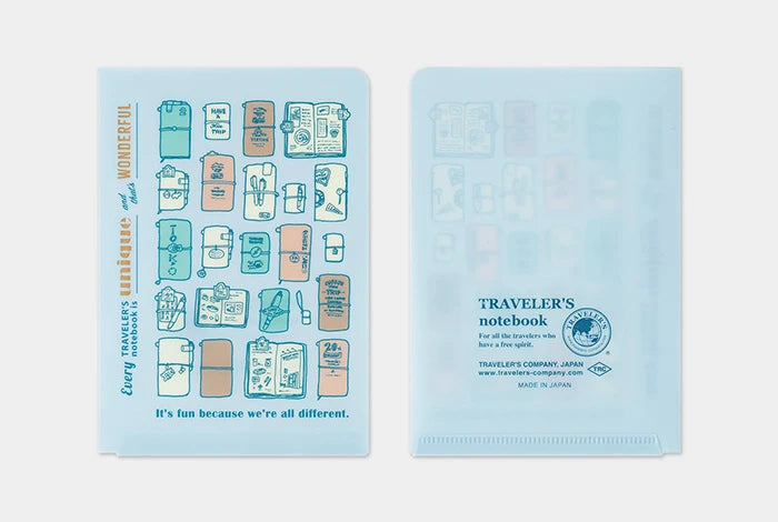 TRAVELER's Notebook 2027 - Clear Folder - Passport Size