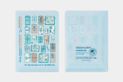 TRAVELER's Notebook 2027 - Clear Folder - Passport Size