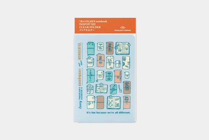 TRAVELER's Notebook 2027 - Clear Folder - Passport Size