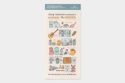 TRAVELER's Notebook 2027 - Clear Folder - Regular Size