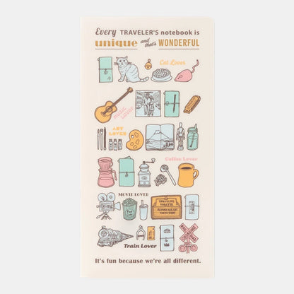 TRAVELER's Notebook 2027 - Clear Folder - Regular Size