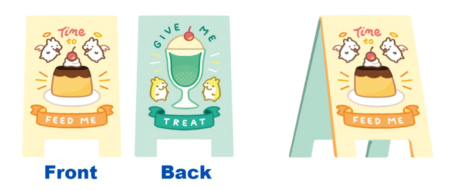 Pawnshop Ghosts - Acrylic Clip - Time To Feed Me!