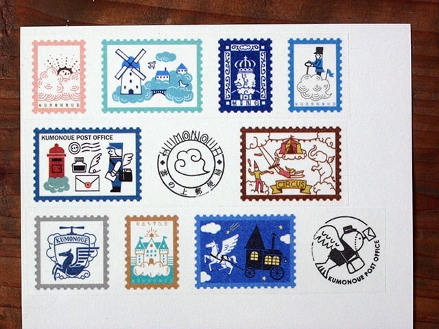 Kyupodo - Cloud Post Office Washi Tape - Cloud Kingdom