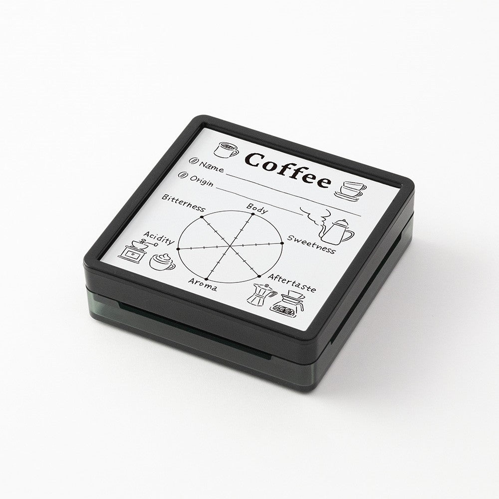 Midori Paintable Stamp - Pre-Inked - Coffee