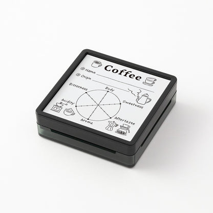 Midori Paintable Stamp - Pre-Inked - Coffee