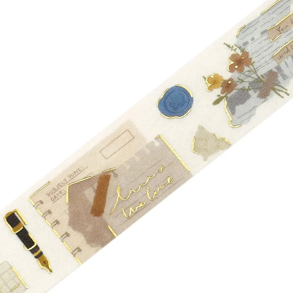 BGM Foil Washi Tape - Life Series - Collage Pieces