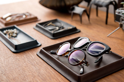 colm Leather Tray S