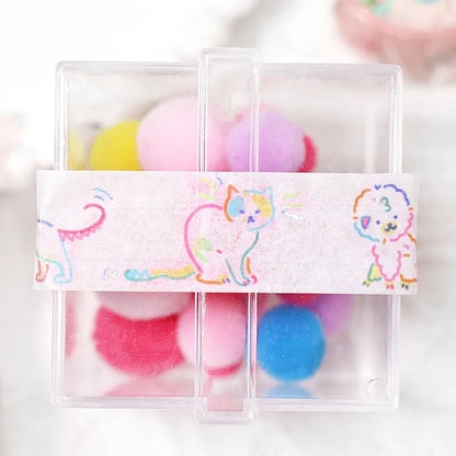 BGM Foil Washi Tape - Life Series - Color Zoo