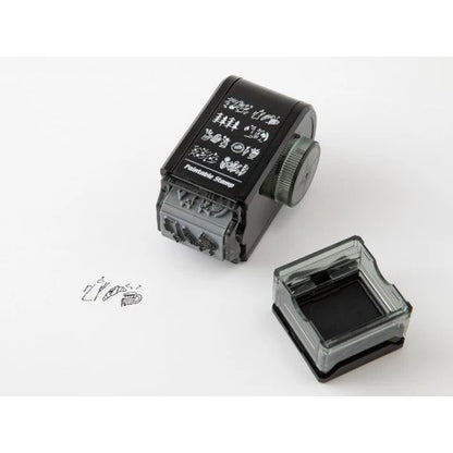 Midori Paintable Rotating Stamp Dial - Connection