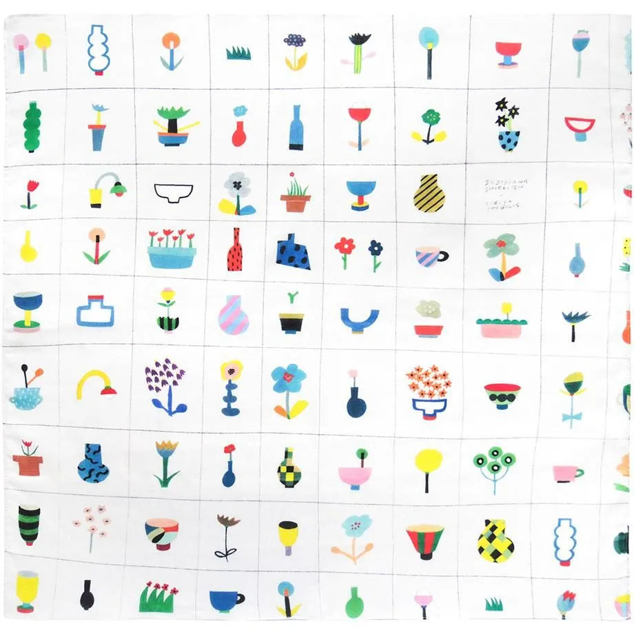 Cozyca x Subikiawa - Handkerchief - Container Garden