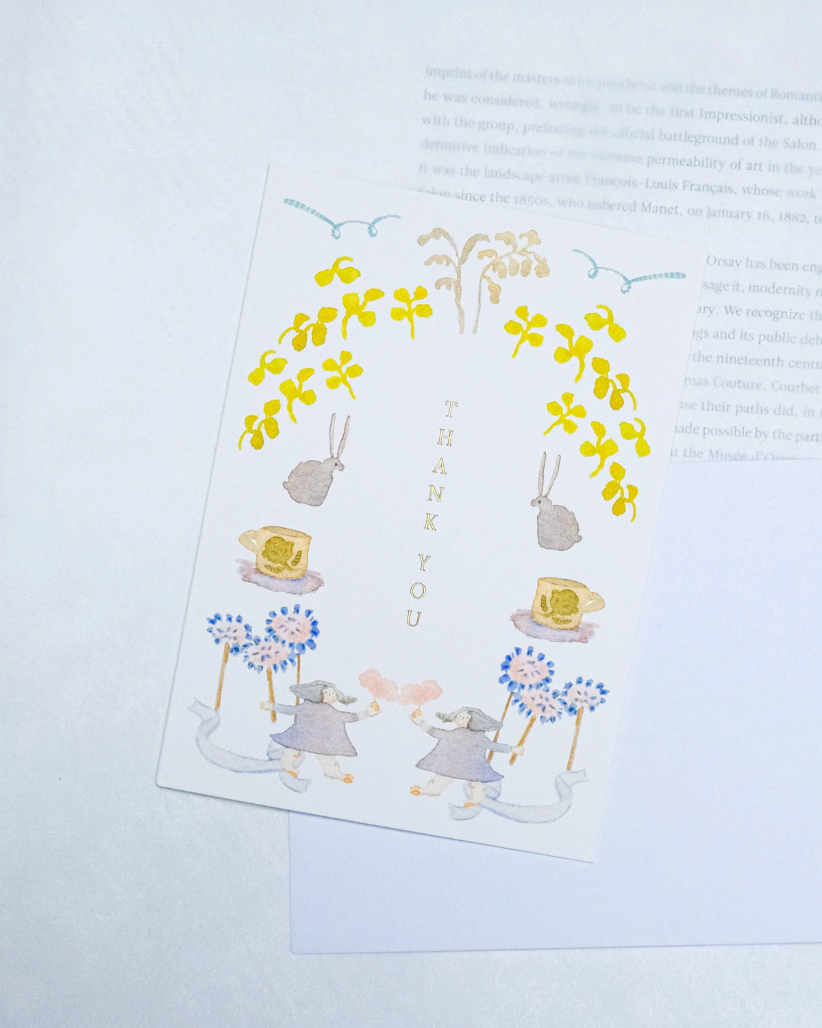 dodolulu - Thank You Card - Cotton Candy