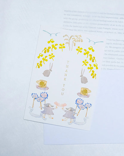 dodolulu - Thank You Card - Cotton Candy