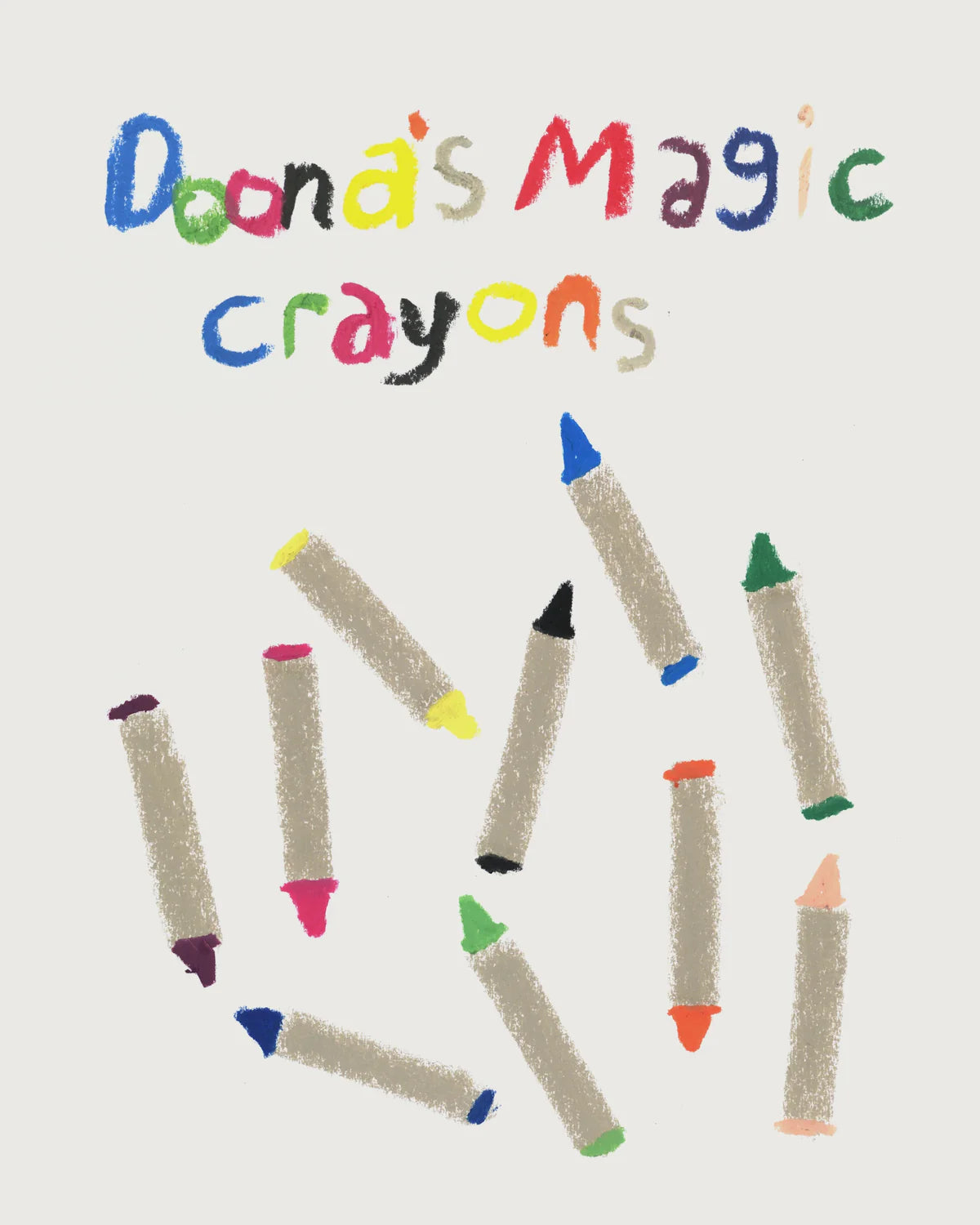 Woset - Doona's Magic Crayons - 12 Color Set