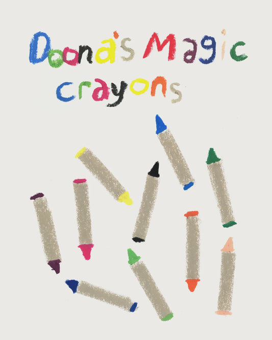 Woset - Doona's Magic Crayons - 12 Color Set