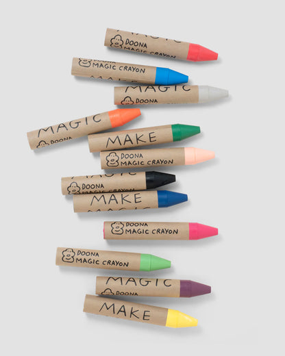Woset - Doona's Magic Crayons - 12 Color Set