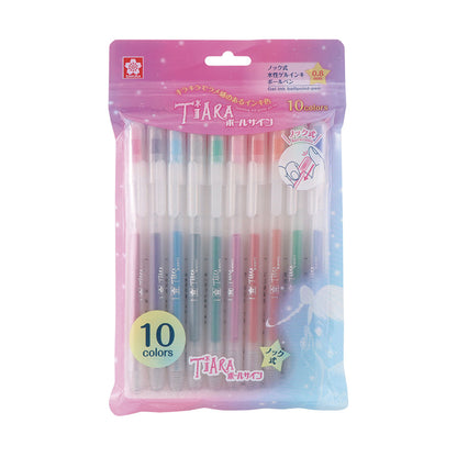 Sakura - CRAY-PAS Tiara Gel Pen - Set of 10