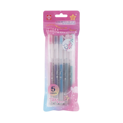 Sakura - CRAY-PAS Tiara Gel Pen - Set of 5