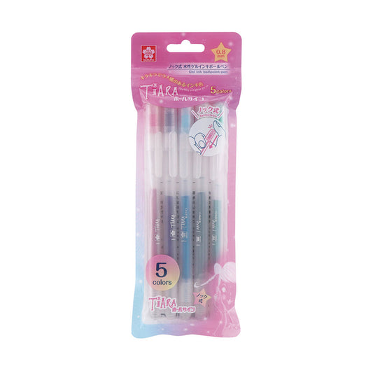 Sakura - CRAY-PAS Tiara Gel Pen - Set of 5