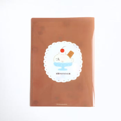 Furukawashiko A5 Clear File - Sweets Animal Workshop Vol. 3 - Cream Seal
