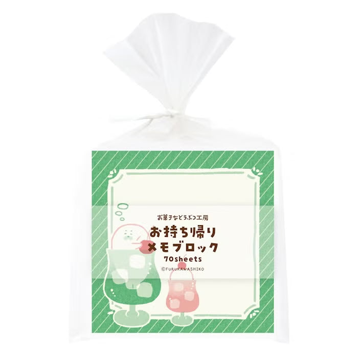 Furukawashiko Memo Block - Sweets Animal Workshop Vol. 3 - Cream Seal