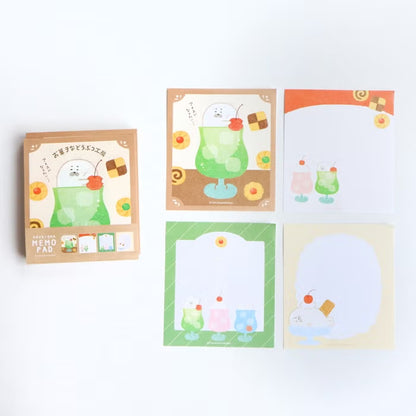 Furukawashiko Memo Pad - Sweets Animal Workshop Vol. 3 - Cream Seal