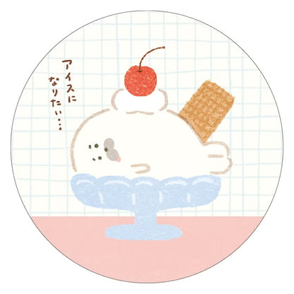 Furukawashiko Sticker Set - Sweets Animal Workshop Vol. 3 - Cream Seal