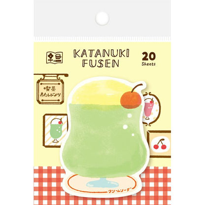 Furukawashiko Sticky Notes - Katanuki Fusen - Cream Soda
