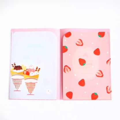 Furukawashiko A5 Clear File - Sweets Animal Workshop Vol. 3 - Crepe Kotori