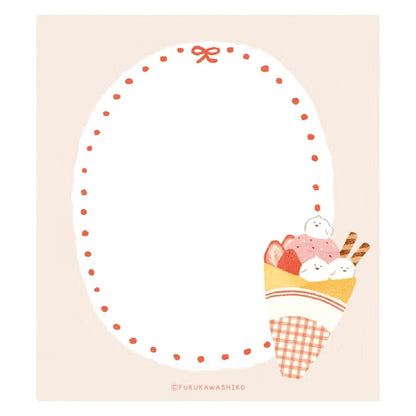 Furukawashiko Memo Pad - Sweets Animal Workshop Vol. 3 - Crepe Kotori