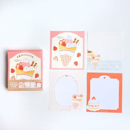 Furukawashiko Memo Pad - Sweets Animal Workshop Vol. 3 - Crepe Kotori