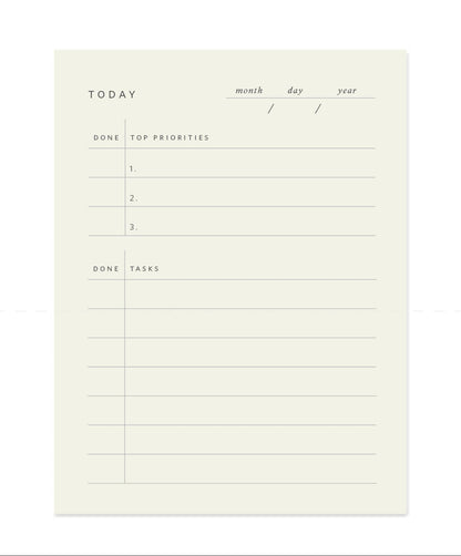 Ramona & Ruth - To Do Today Block Notepad