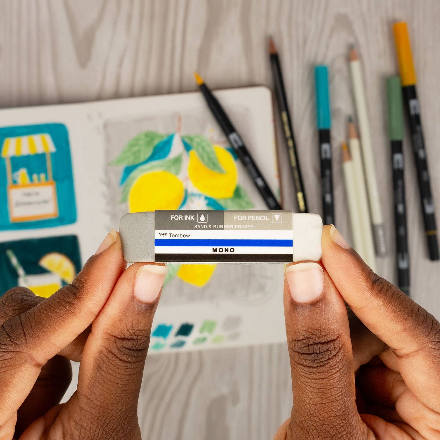 Tombow - MONO Sand and Rubber Eraser