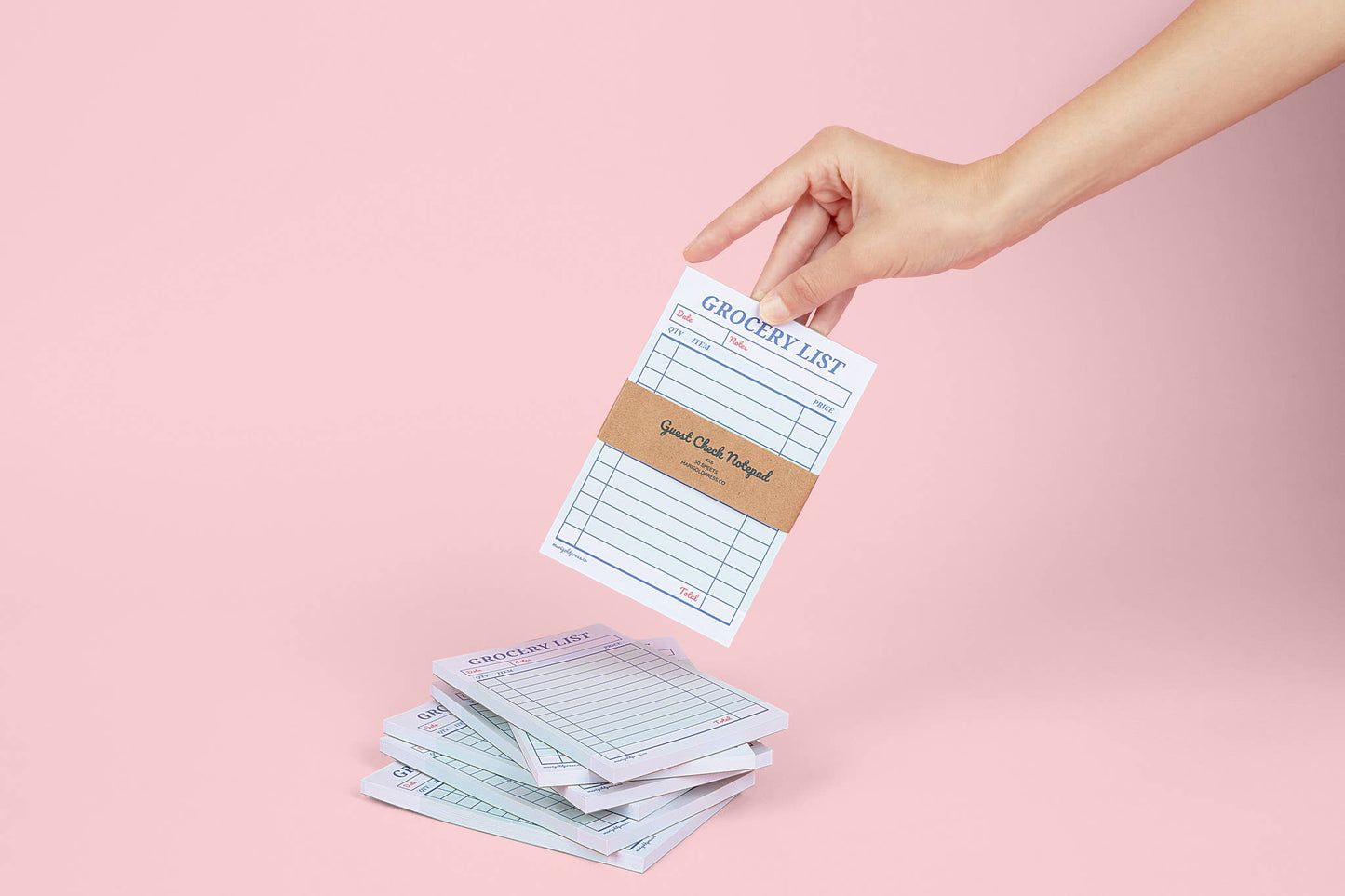 Marigold Press - Guest Check Grocery List Notepad
