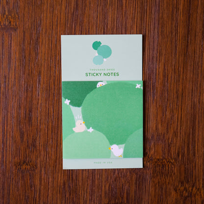 Thousand Skies - Sticky Notes - Duckies in Green Pads
