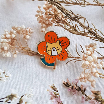 Lovesoup Enamel Pin - Flower Roni