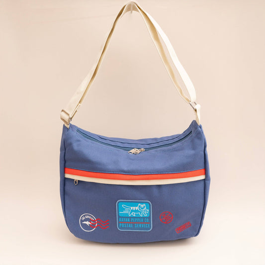Kayan Pepper Co. - Kayan Postal Service Shoulder Bag - Blue