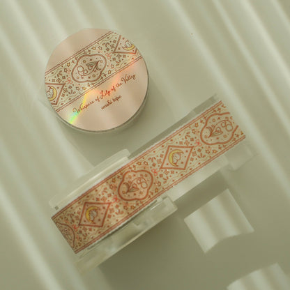 2jingis2jing - Glitter Washi Tape - Whispers of Lily of the Valley