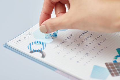 King Jim Coffret Roll Stickers - Peacock Green